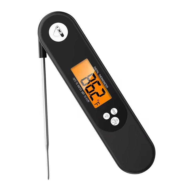 Digital Thermometer Probe - เครื่องวัดอุณหภูมิอาหารแบบดิจิตอล เครื่องวัดอุณหภูมิในครัว สำหรับเนื้อสัตว์ น้ำ นม หัววัดสำหรับทำอาหาร