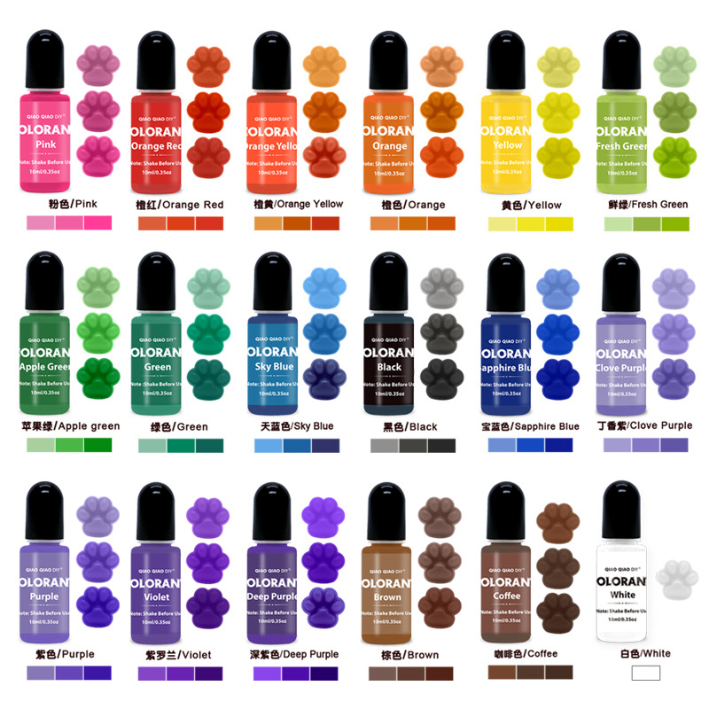 Candle Making Supplies Usa - 20 สีเทียนสีย้อมเทียนขี้ผึ้ง WAX Pigment Dye สีเทียน