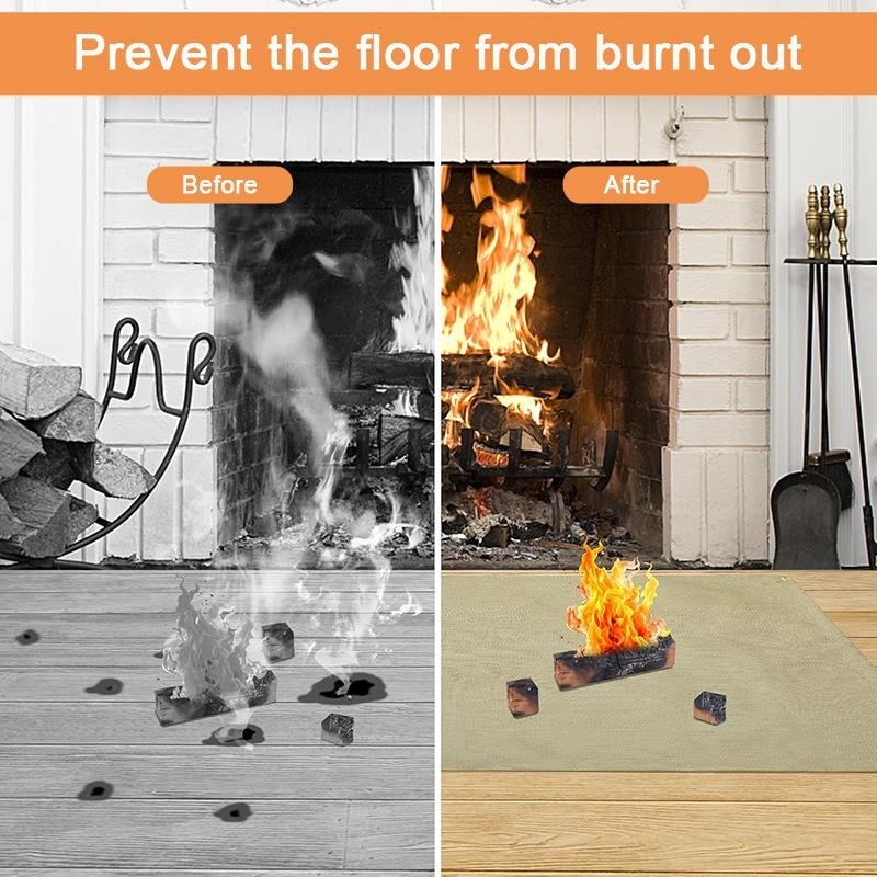 แผ่นรองกันไฟสำหรับตั้งแคมป์ ผ้ - Heat Resistant Mat บทวิจารณ์และราคา