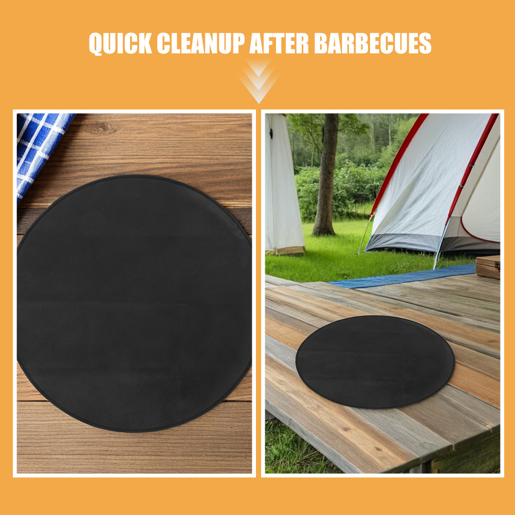 แผ่นรองปิ้งย่างกันไฟทรงกลม ขนา - Heat Resistant Mat บทวิจารณ์และราคา