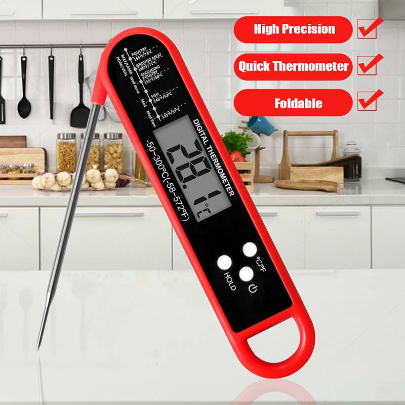 เทอร์โมมิเตอร์วัดอุณหภูมิอาหาร - Digital Thermometer Probe บทวิจารณ์และราคา