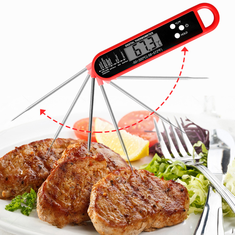 เทอร์โมมิเตอร์วัดอุณหภูมิอาหาร - Digital Thermometer Probe บทวิจารณ์และราคา