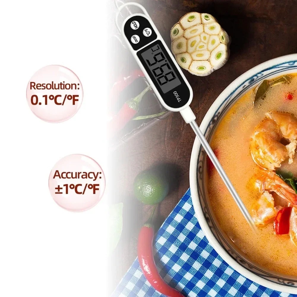 เทอร์โมมิเตอร์ดิจิตอลแบบหัววัด - Digital Thermometer Probe บทวิจารณ์และราคา