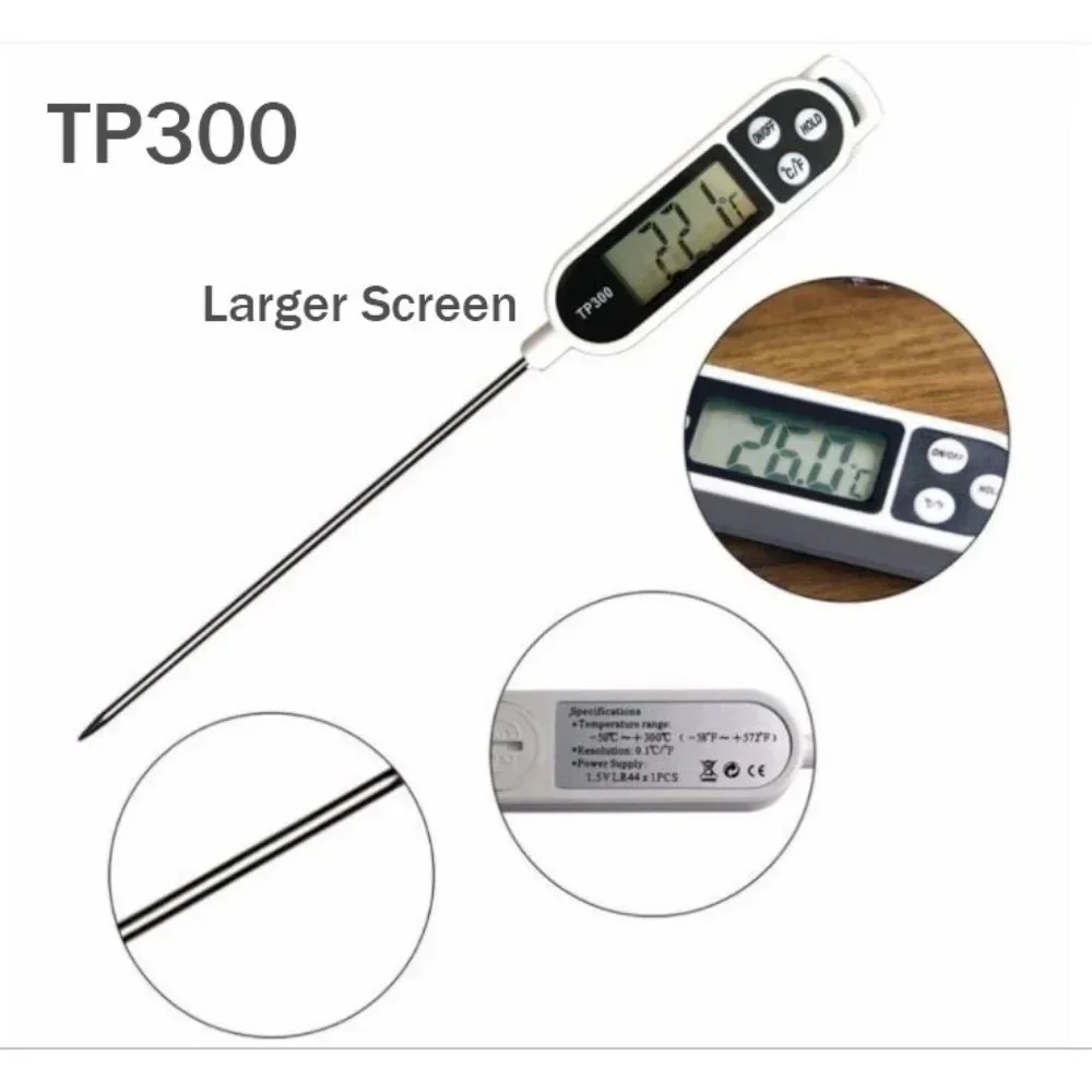 เทอร์โมมิเตอร์ดิจิตอลแบบหัววัด - Digital Thermometer Probe บทวิจารณ์และราคา