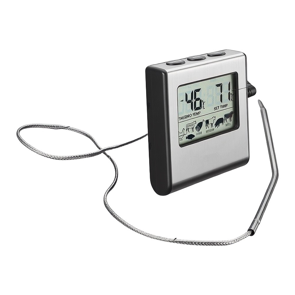 เทอร์โมมิเตอร์วัดอุณหภูมิเนื้อ - Digital Thermometer Probe บทวิจารณ์และราคา