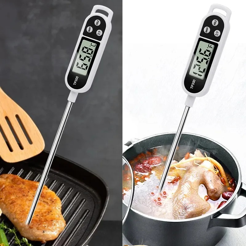 โพรบสแตนเลสทำอาหาร, เตาบาร์บีค - Digital Thermometer Probe บทวิจารณ์และราคา
