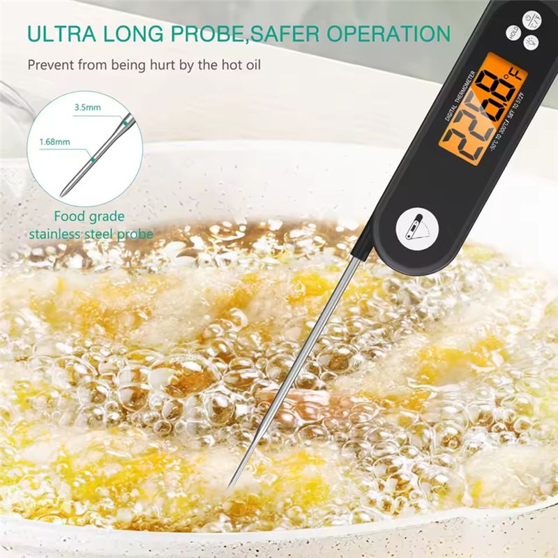 เครื่องวัดอุณหภูมิอาหารแบบดิจิ - Digital Thermometer Probe บทวิจารณ์และราคา