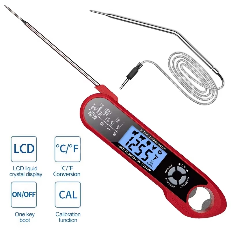 เครื่องวัดอุณหภูมิเนื้อแบบดิจิ - Digital Thermometer Probe บทวิจารณ์และราคา