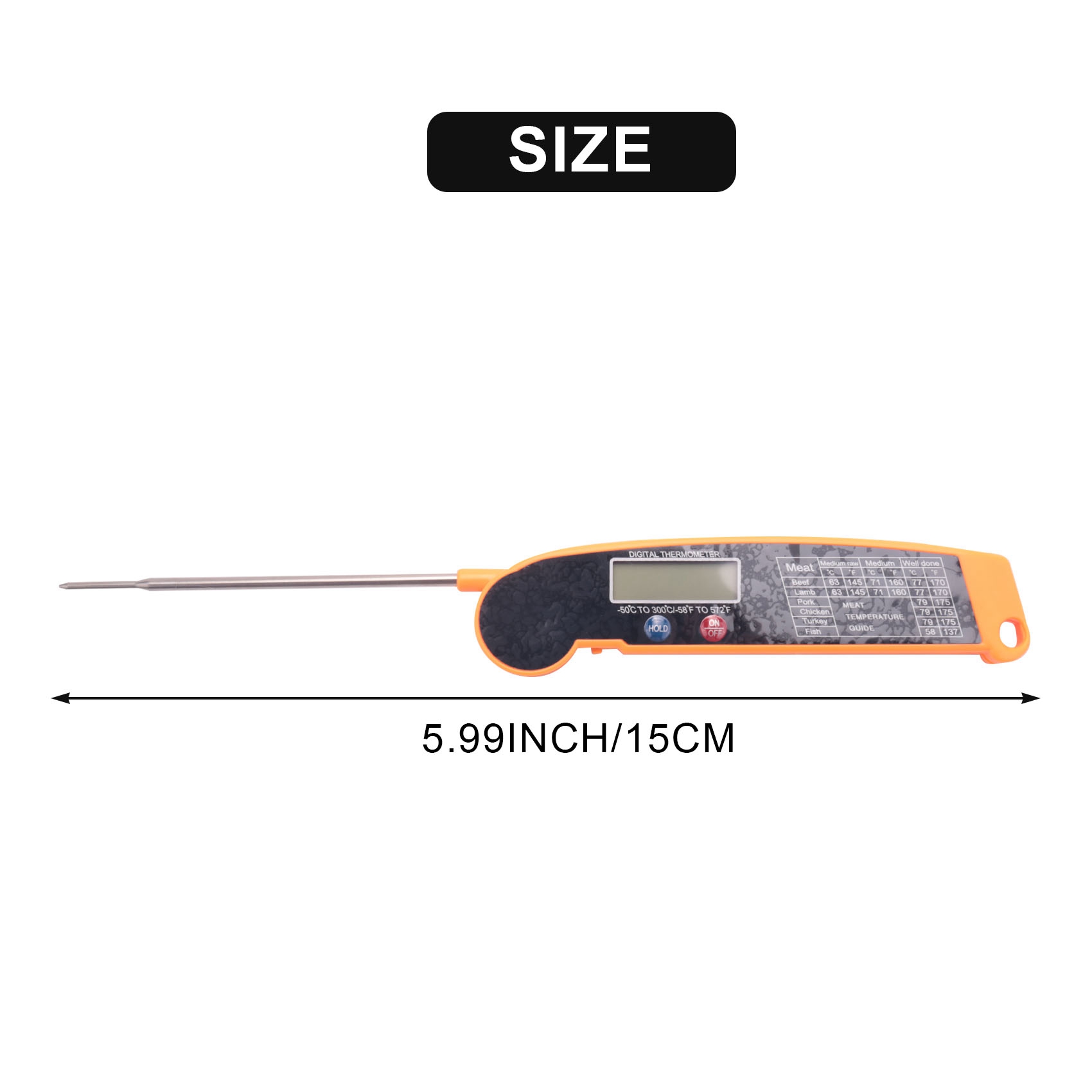 เครื่องวัดอุณหภูมิเนื้อแบบดิจิ - Digital Thermometer Probe บทวิจารณ์และราคา